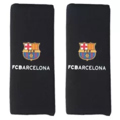 Biztonsági öv párna, gyermek, fekete FCB, 2db