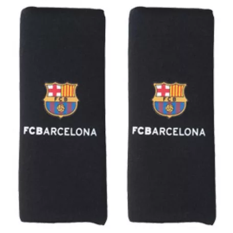 Biztonsági öv párna, gyermek, fekete FCB, 2db
