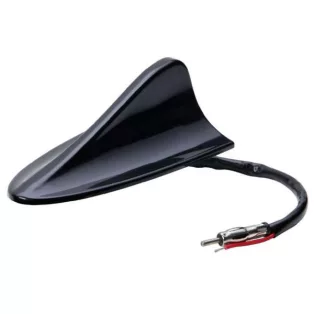 Cápauszony antenna, elektronikával