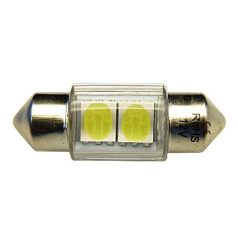   SBAutoparts SV8.5 szofita izzó, japán, 31mm, 2xSMD led, 2W, 12V, fehér (1db)