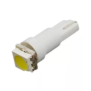   SBAutoparts T5 műszerfal izzó, 1xSMD led, 1W, 12V, fehér (1db)