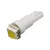 SBAutoparts T5 műszerfal izzó, 1xSMD led, 1W, 12V, fehér (1db)