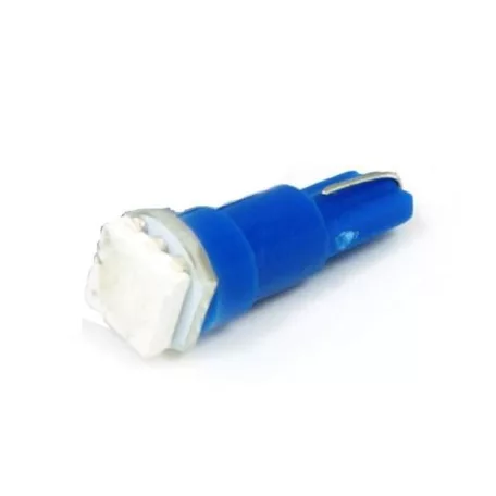 SBAutoparts T5 műszerfal izzó, 1xSMD led, 1W, 12V, kék (1db)