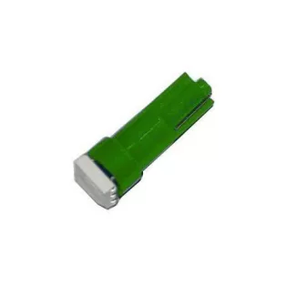   SBAutoparts T5 műszerfal izzó, 1xSMD led, 1W, 12V, zöld (1db)