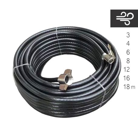 Kerékfeltöltő cső csatlakozóval, 3m