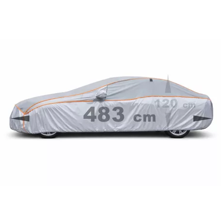 Prémium jégeső elleni autóponyva 483×178×120 cm – UV és vízálló, 5 mm EVA habréteggel