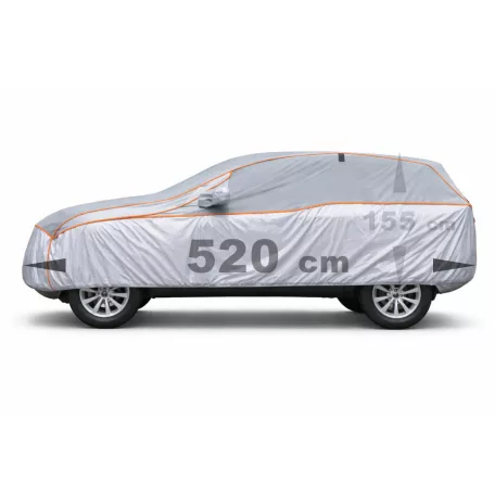 Prémium jégeső elleni SUV autóponyva 520x190x155 cm – UV és vízálló, 5 mm EVA habréteggel