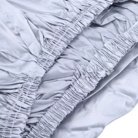 Autóponyva 480×175×120 cm – 3 Rétegű, Pamut Belső, PVC Külső, Cipzáras Ajtóval