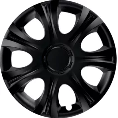 16" DÍSZTÁRCSA IMPULSE FEKETE, 4db