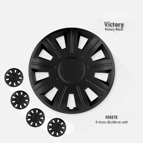 Dísztárcsa 15" Victory Black