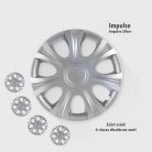 16" DÍSZTÁRCSA IMPULSE EZÜST, 4db