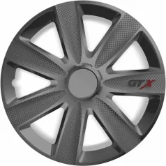 16" DÍSZTÁRCSA GTX CARBON SZÜRKE, 4db