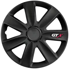 16" DÍSZTÁRCSA GTX CARBON FEKETE, 4db
