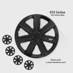 16" DÍSZTÁRCSA GTX CARBON FEKETE, 4db