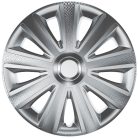 13" DÍSZTÁRCSA AVIATOR CARBON EZÜST, 4db