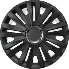 16" DÍSZTÁRCSA ROYAL RC FEKETE, 4db