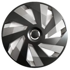 15" DÍSZTÁRCSA VECTOR RC FEKETE-EZÜST, 4db