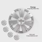 16" DÍSZTÁRCSA ENERGY RC EZÜST, 4db