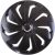 15" DÍSZTÁRCSA WIND RC FEKETE, 4db