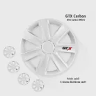 16" DÍSZTÁRCSA GTX CARBON FEHÉR, 4db
