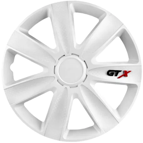 16" DÍSZTÁRCSA GTX CARBON FEHÉR, 4db