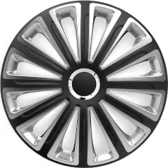 16" DÍSZTÁRCSA TREND RC FEKETE-EZÜST, 4db