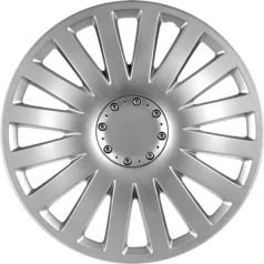 14" DÍSZTÁRCSA SMART EZÜST, 4db