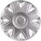 13" DÍSZTÁRCSA POWER EZÜST, 4db