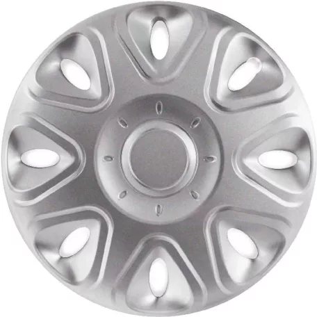 13" DÍSZTÁRCSA POWER EZÜST, 4db