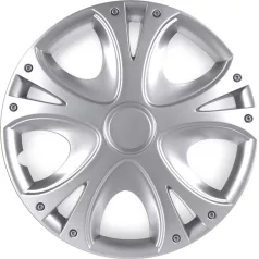 15" DÍSZTÁRCSA DYNAMIC EZÜST, 4db