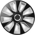 17" DÍSZTÁRCSA STRATOS RC FEKETE-EZÜST, 4db