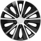 15" DÍSZTÁRCSA RAPIDE EZÜST-FEKETE, 4db