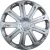 16" Dísztárcsa Evo Silver, 4db