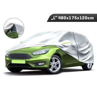   Autóponyva 480x175x120 cm – Premium, Többrétegű, cipzározható, vízálló kialakítással