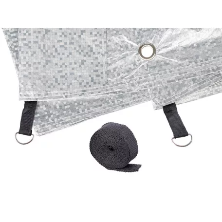 Autóponyva 580x175x120 cm – Premium, Többrétegű, cipzározható, vízálló kialakítással